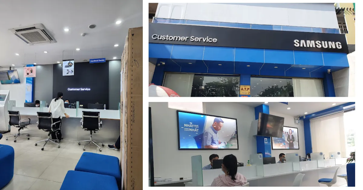 Dịch vụ sửa chửa tại trung tâm bảo hành Samsung